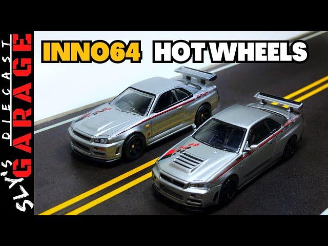 INNO64 Nissan Skyline GT-R Nismo R-Tune or Hot Wheels? Unboxing and Comparison