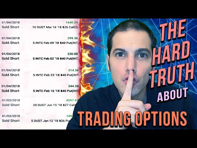 Hard Truth About Options Trading for Income (Strategy / Tutorial)