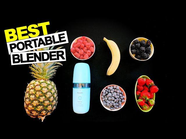 Best Personal Portable Blender? In-depth Product Review & Test - BPA Free, FDA Approved - CoziBot