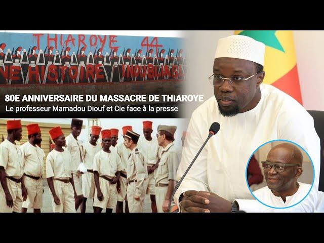 Direct • Point de presse du Comité de commémoration du 80ᵉ anniversaire du m@s$acre deThiaroye 44