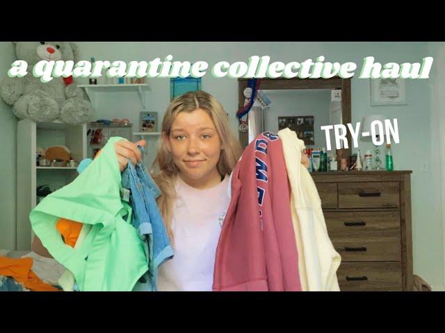 A QUARANTINE COLLECTIVE TRY ON HAUL | paige elisa