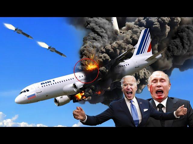 1 minute ago! Presidential plane carrying Putin and 10 top Russian ministers was shot down