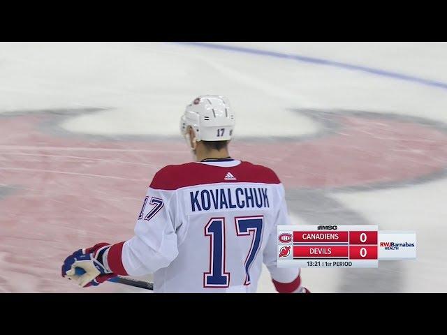 Ilya Kovalchuk vs New Jersey Devils (All Touches) 04/02/2020