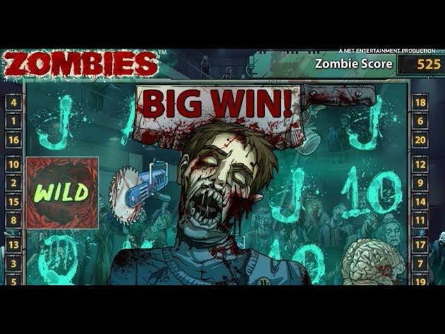 Zombies Slot Machine Free Spins Bonus - NetEnt Slots