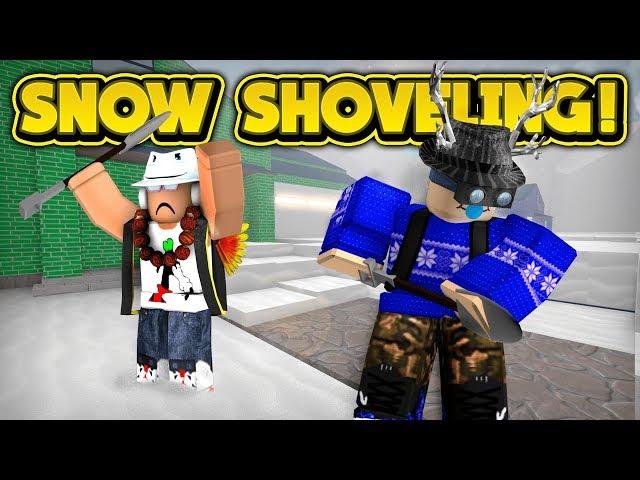 ROBLOX SNOW SHOVELING SIMULATOR