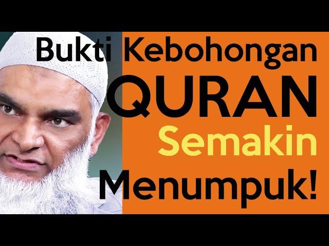 Bukti Kebohongan Alquran Semakin Menumpuk - Dapatkah Muslim Bertahan Dari Tsunami Murtad