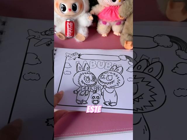 Bobbie Goods de Labubu  #labubu #bobbiegoodscoloringbook #bobbiegoods #collor