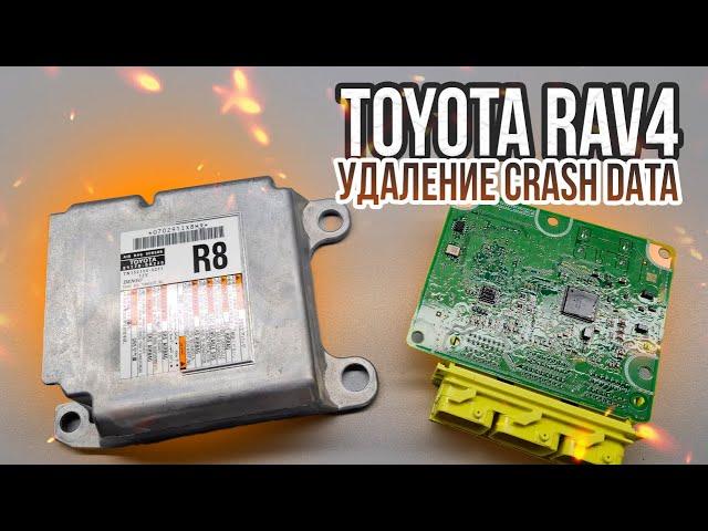 ТОЙОТА РАВ4 2020 ВОССТАНОВЛЕНИЕ БЛОКА AIRBAG DENSO 89170-0R220 ОБНУЛЕНИЕ CRASH DATA RAV 4 РАВ4 РАВ 4