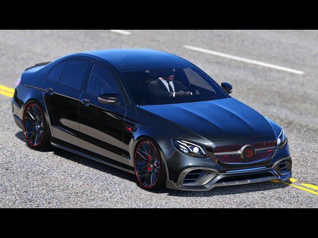 GTA5 Modding Real cars  Mercedes E63 W213 Brabus