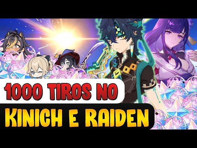 MAIS DE 1000 TIROS NO KINICH E NA RAIDEN!