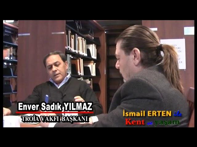 İSMAİL ERTEN İLE KENT VE YASAM / ENVER SADIK YILMAZ SOHBETLERİ-3 Troia Vakfı ve Korfmann Kütüphanesi