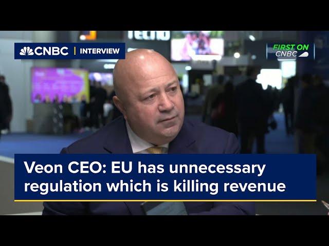 Veon CEO: EU has unnecessary regulation which is killing revenue opportunities