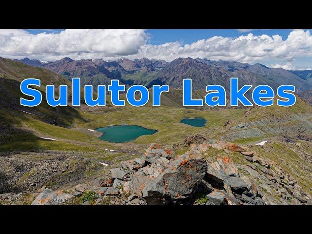 Too-Ashuu pass. Sulutor lakes. Kyrgyzstan.