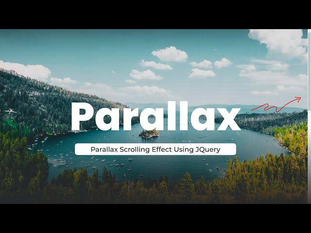 Simple Parallax Scrolling Effect with CSS & jQuery | Parallax Effect