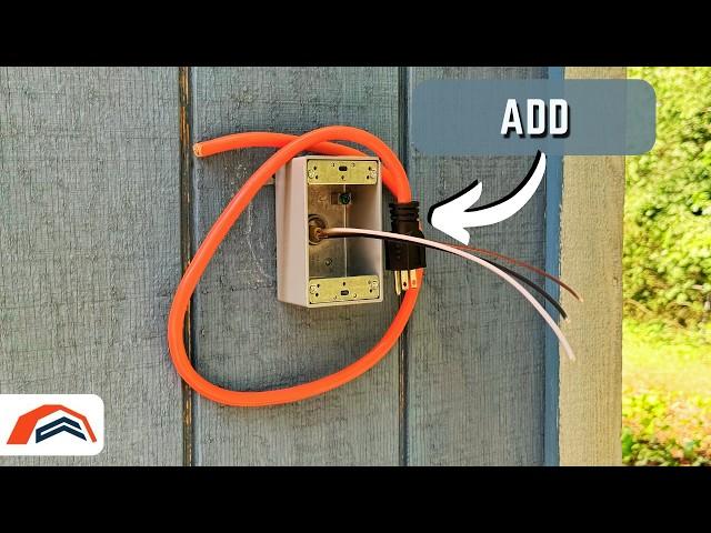 Basic DIY Shed Electrical Install