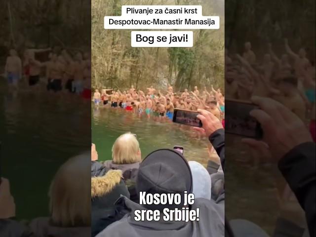 Plivanje za časni krstDespotovac-Manastir Manasija