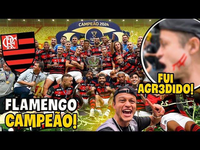 FLAMENGO CAMPEÃO DA COPA DO BRASIL E EU FUI AGREDIDO NO CAMPO!! Flamengo x Atletico MG