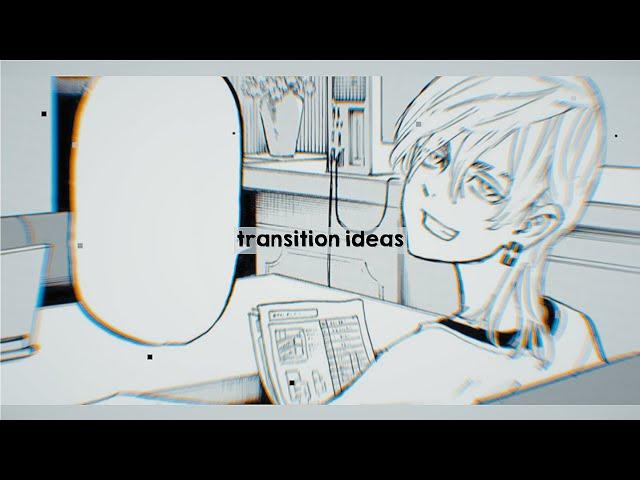 transition ideas for when you're stuck ! | after effects