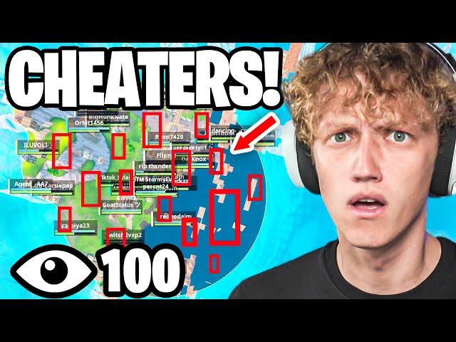 I invited 100 banned CHEATERS to my Fortnite tournament...