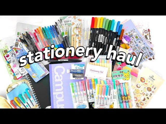 HUGE stationery haul | stationery pal 