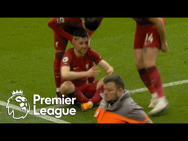 Diogo Jota wins it for Liverpool at the death v. Spurs | Premier League | NBC Sports