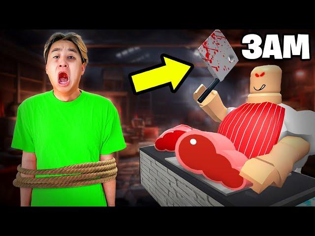 Escape The Scary Butcher Restaraunt! Roblox Obby