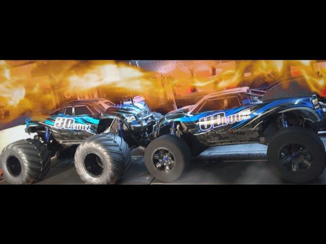 TRAXXAS X-MAXX 8s 95+MPH FIRE, TAKE ONE!!!! New UDLUUZ X-Maxx Roller with LOSI 1/5 MTXL Wheels&Tires