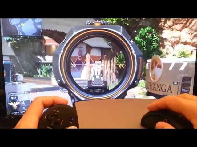 FragFX Shark PS4 Prototype on Black Ops III - SplitFish Gameware