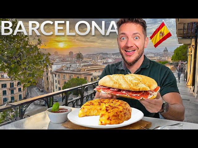 AMAZING Barcelona Street Food Tour! (Spanish & Catalonian Specialties)