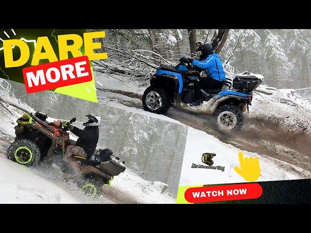 Can-Am vs CfMoto  Ultimate Winter Off Road Challenge ️ Dead End ️