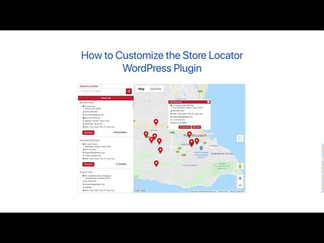 How to Customize the Store Locator WordPress Plugin