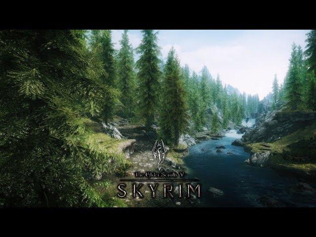 Выживание в TES 5: Skyrim. Первое прохождение с модами. Изучаем мир. #1