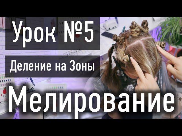  УРОК 5 ПРАКТИКА: ПРАВИЛЬНОЕ деление на зоны при мелировании, разделение головы по зонам