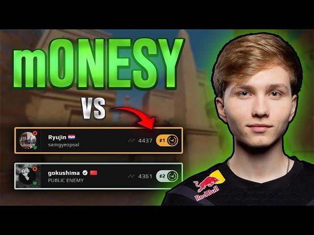 m0NESY gets 38 kills vs #1 and #2 FACEIT players! m0NESY POV with COMMS (Anubis)