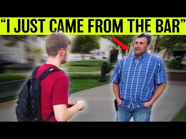 Alcoholic WEEPS with Preacher After THIS Happens!