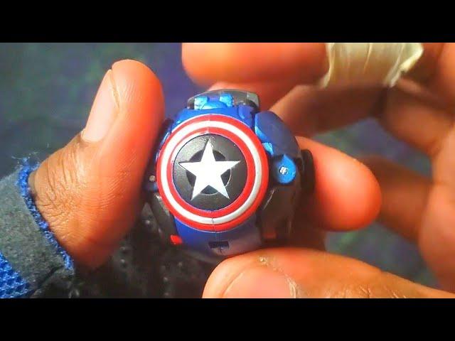 EXTREMELY RARE BAKUGAN!!  MARVEL GUNDALIAN INVADERS AQUOS CAPTAIN AMERICA UNBOXING!