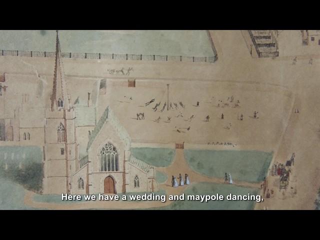 STEAM Museum From Home: Swindon painted by Edward Snell, 1849