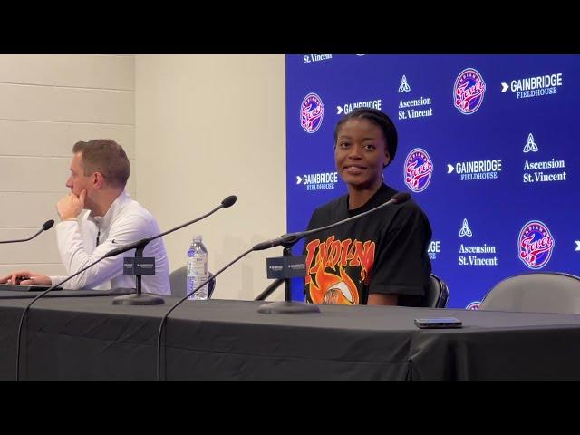 Temi Fagbenle | Indiana Fever Exit Interview 2024