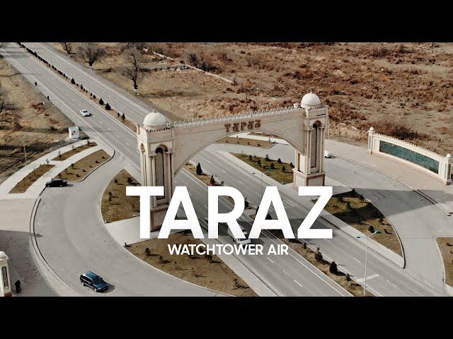 Taraz Kazakhstan Aerial Drone (DynamicEdit)