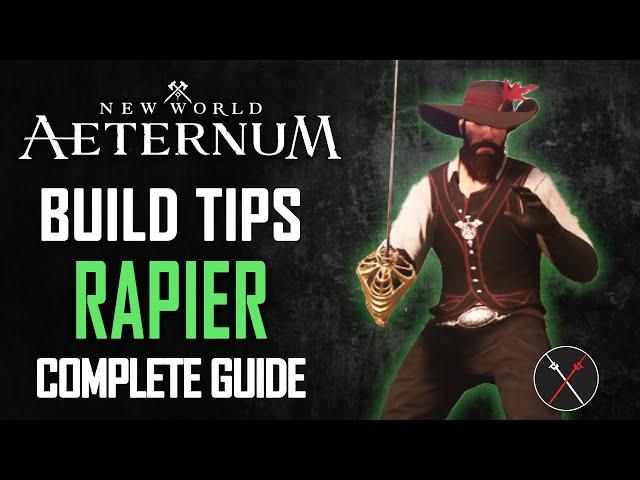 New World Aeternum Rapier Build Guide - How to Play Rapier in PvE & PvP 2024