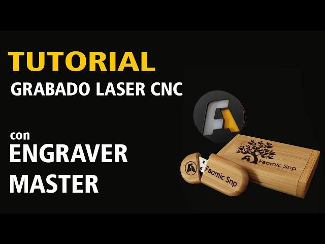 Tutorial Engraver Master CNC 3018 PRO Cómo hacer grabados laser Faomic | 2417 Grabado Laser