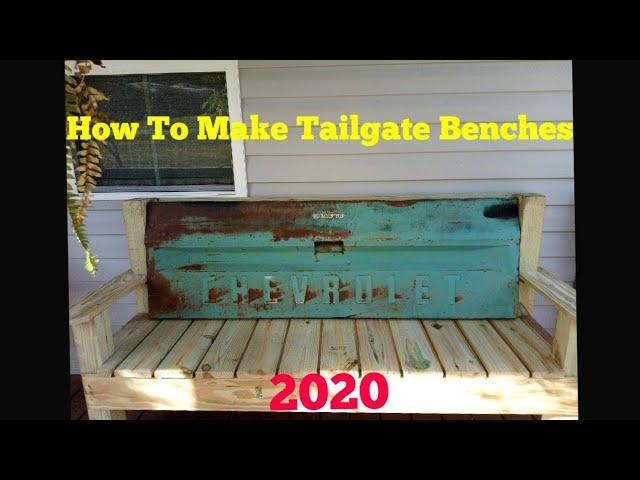 How We Built Tailgate Benches