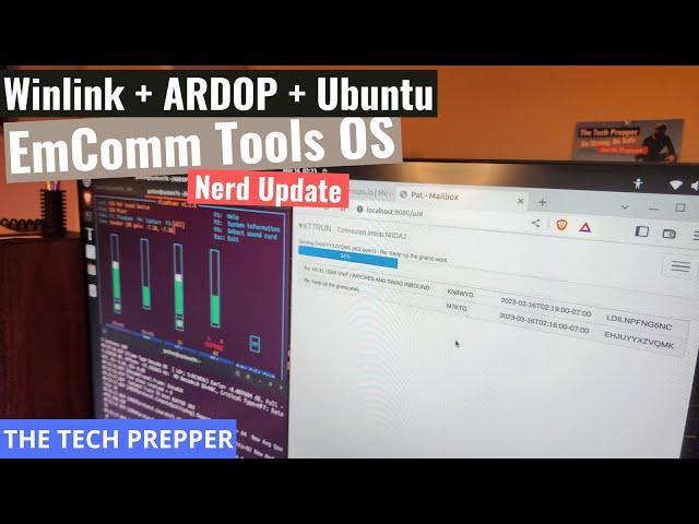 EmComm Tools OS Nerd Update - Winlink + ARDOP + Ubuntu 22.10 [Unedited]