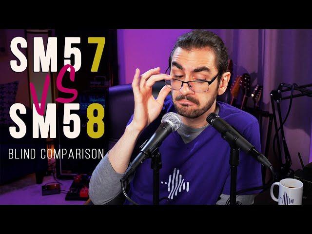 Shure SM57 vs SM58 for Spoken Word - Blind Audio Comparison, Samples, and Review