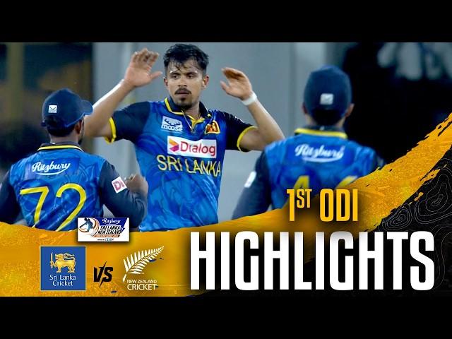 1st ODI | Highlights | New Zealand Tour Of Sri Lanka | 13th November 2024