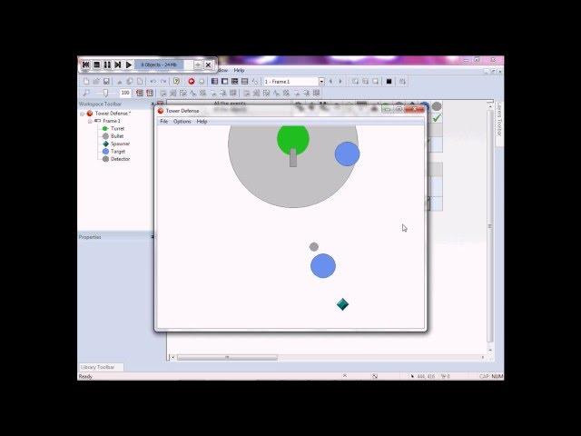 MMF2/CF 2.5 Tower Defense Tutorial - Basics