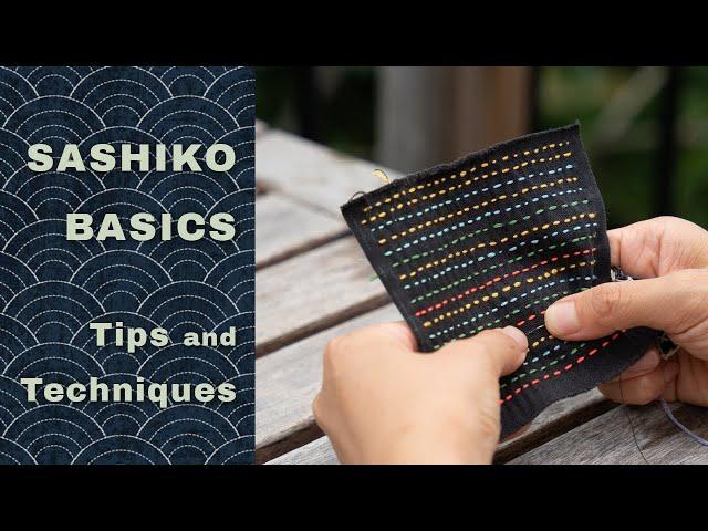 Basics of Sashiko 2 | Techniques and Tips for Beginners