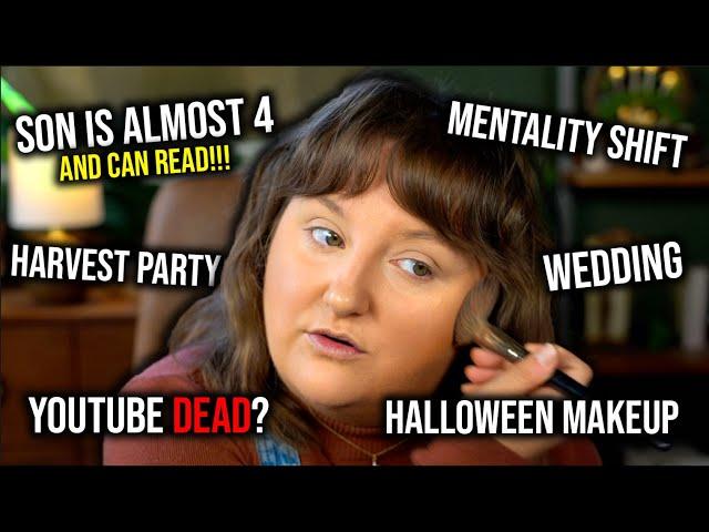 GET READY WITH ME! | is YouTube DEAD??? Son is almost 4, mentality shift & more