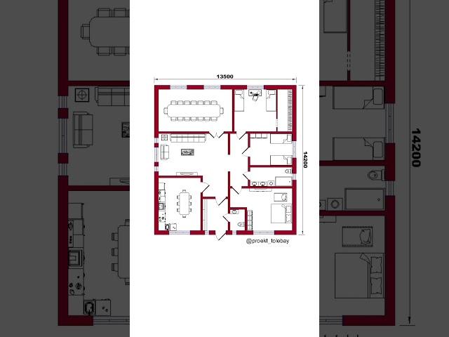 Үй жобасы. Проект дома. House project. #проектдома #home #проектыдомов #housedesign #homedesign