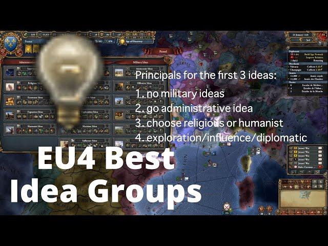 [EU4] Best Idea Groups to Pick First in Europa Universalis IV